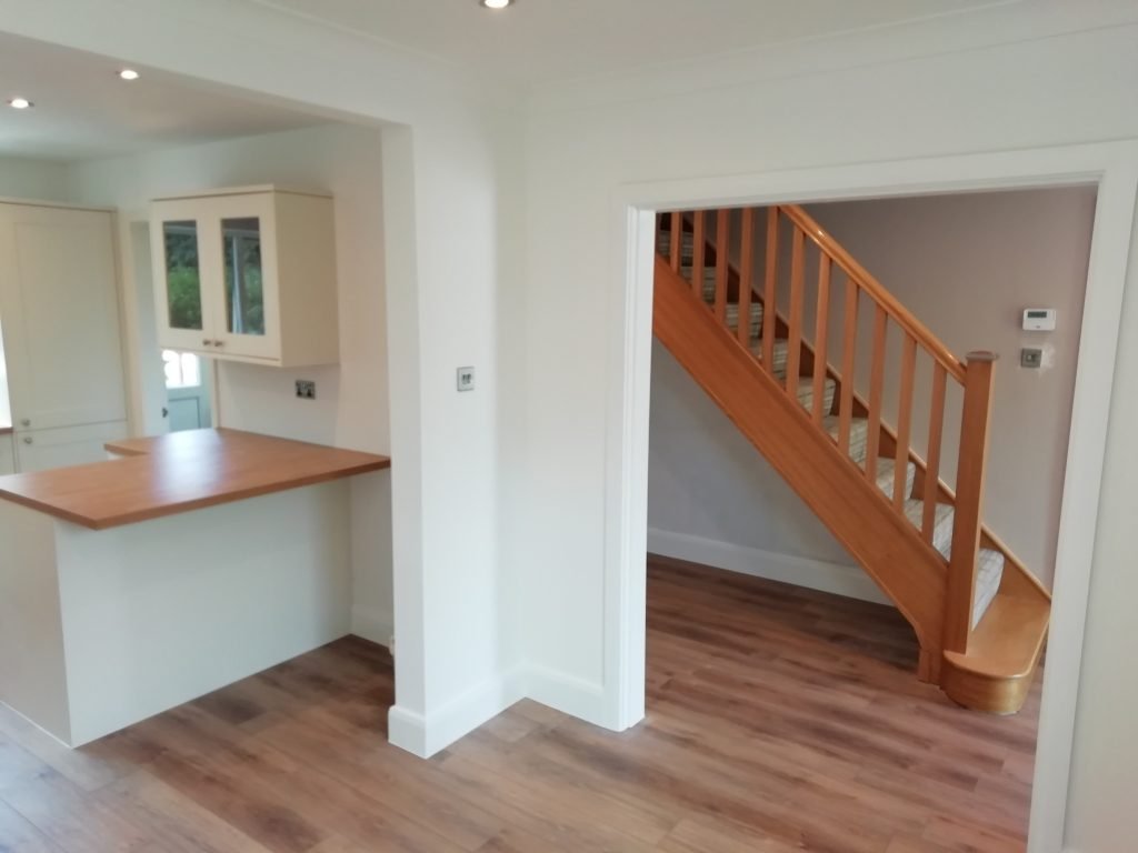 Wooden flooring & stairs